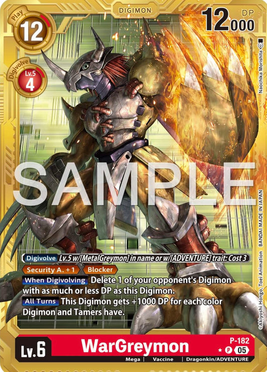 WarGreymon [P-182] Promo Alt Art