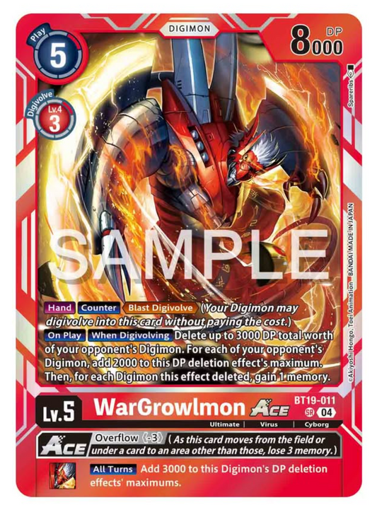 WarGrowlmon ACE [Bt19-011]