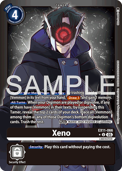 Xeno [EX11-066] Alt Art