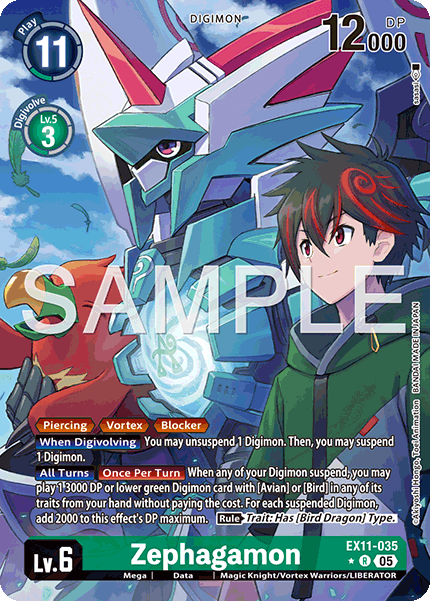 Zephagamon [EX11-035] Rare Alt Art | Vault of the Cards – Vault of the ...