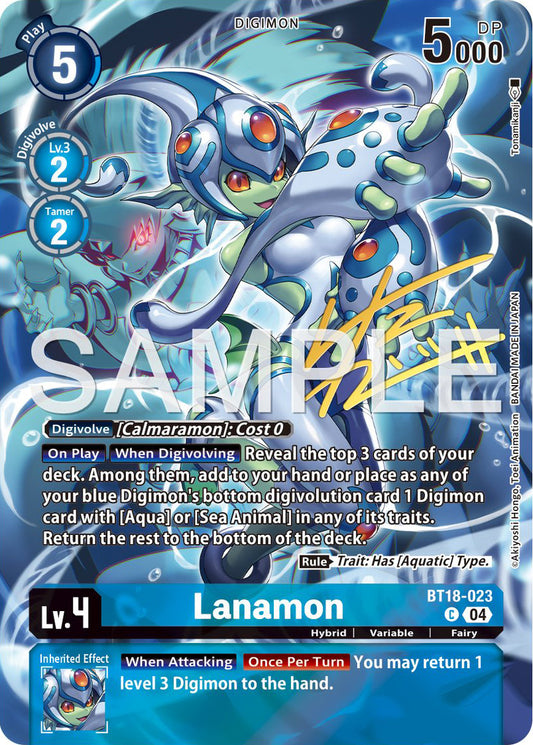 Lanamon [BT18-023] Signature
