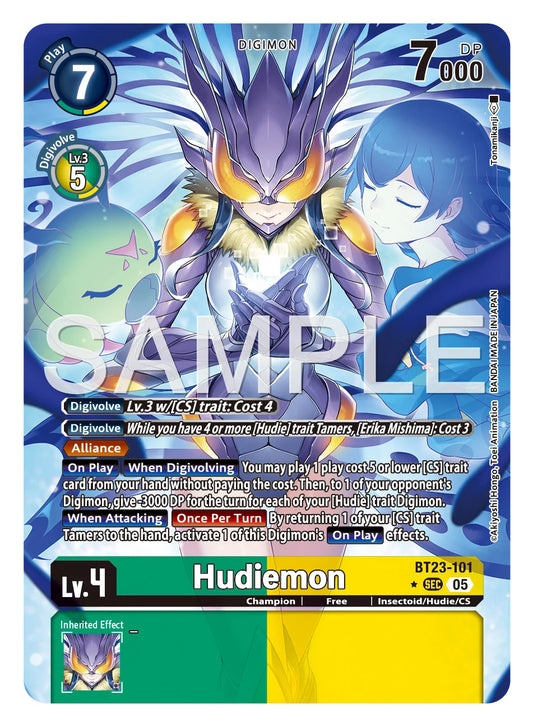 Hudiemon [BT23-101] Alternate Art