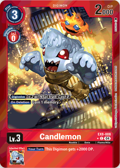 Candlemon [EX8-008] - Limited Common