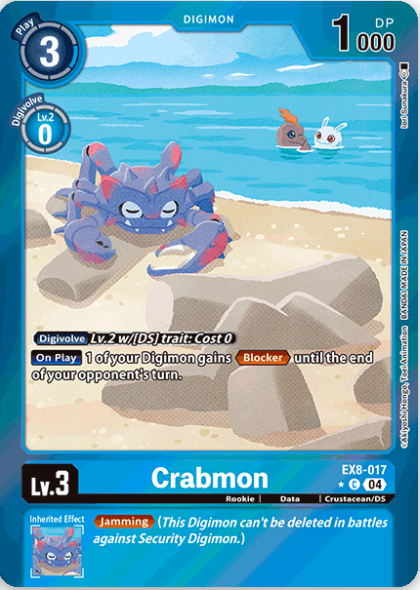 Crabmon [EX8-017] -  Limited Common