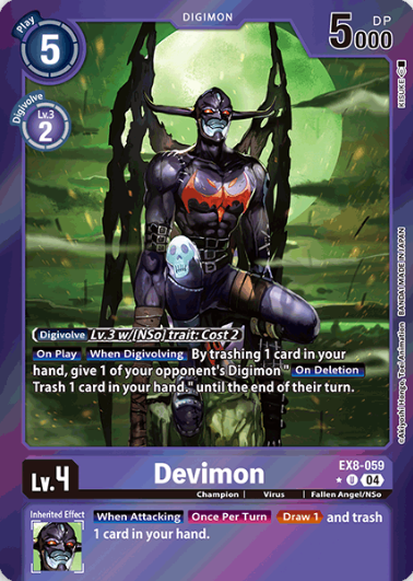 Devimon [EX8-059] - Limited Uncommon