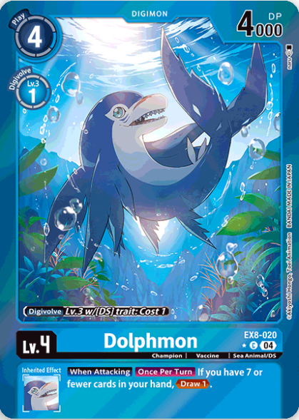 Dolphmon [EX8-020] - Limited Common