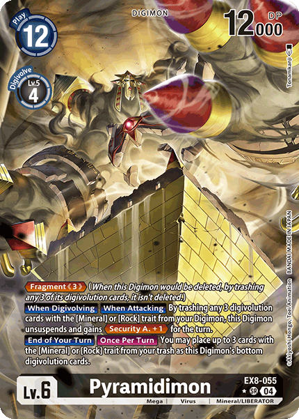 Pyramidimon [EX8-055] - Alternative Art