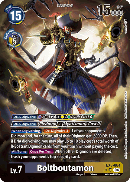 Boltboutamon [EX8-064] - Alternative Art