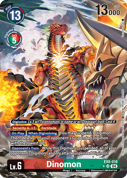 Dinomon [EX8-016] - Alternative Art