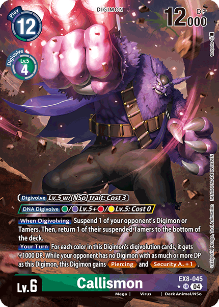 Callismon [EX8-045] - Alternative Art