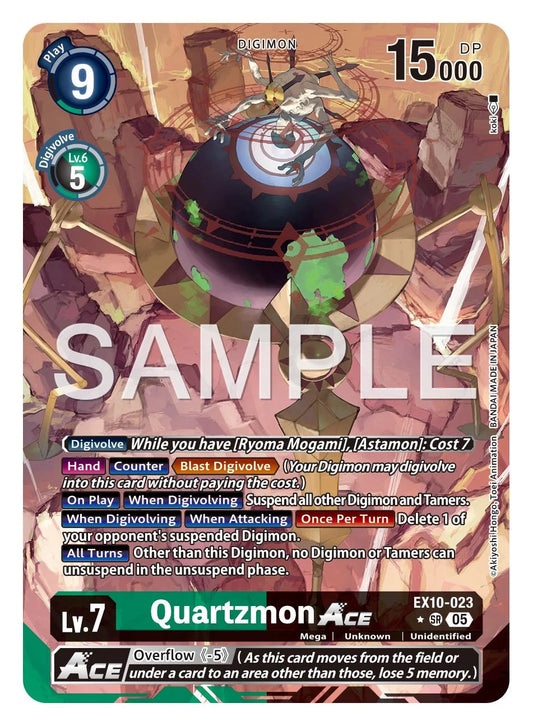 Quartzmon ACE [EX10-023] Alternate Art