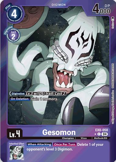 Gesomon [EX8-058] - Limited Common