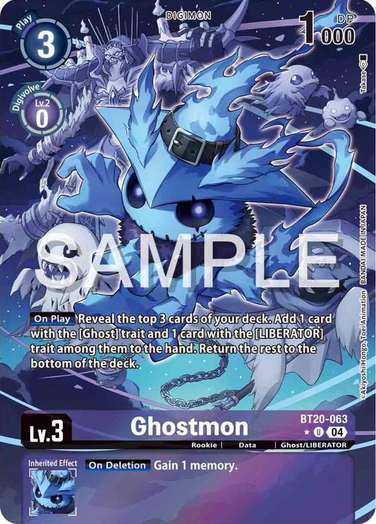 Ghostmon [BT20-063] Alternate Art