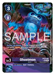 Ghostmon (BT23-061) Box Topper