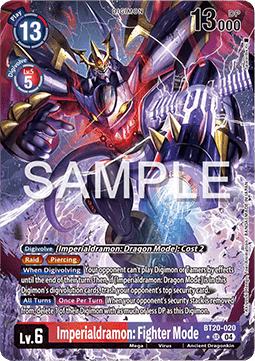 Imperialdramon: Fighter Mode [BT20-020] Alternate Art