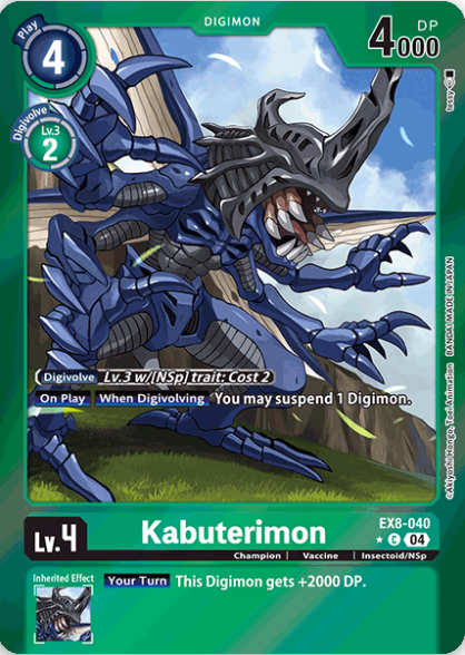 Kabuterimon [EX8-040] - Limited Common