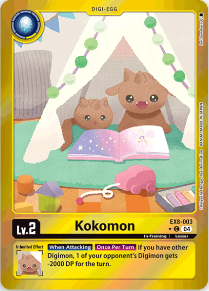 Kokomon [EX8-003] -  Limited Common