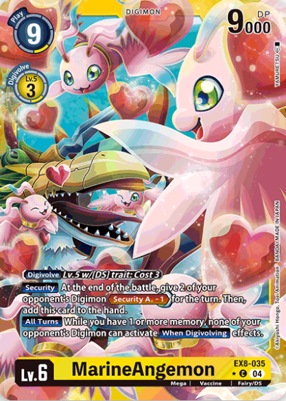 MarineAngemon [EX8-035] - Limited Common