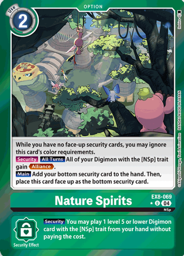 Nature Spirit [EX8-069] - Limited Uncommon