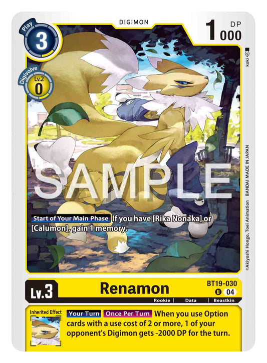 Renamon [Bt19-030]