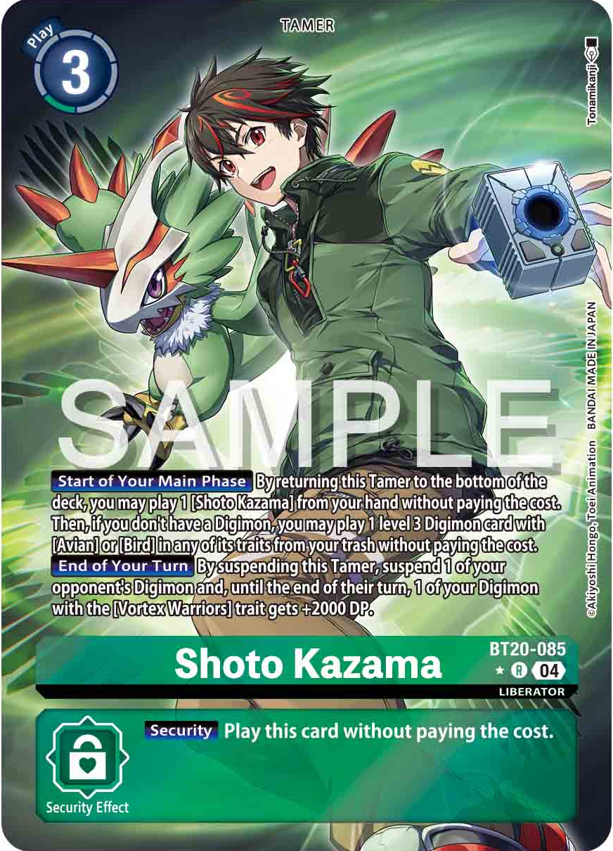 Shoto Kazama [Bt20-085] Alternate Art