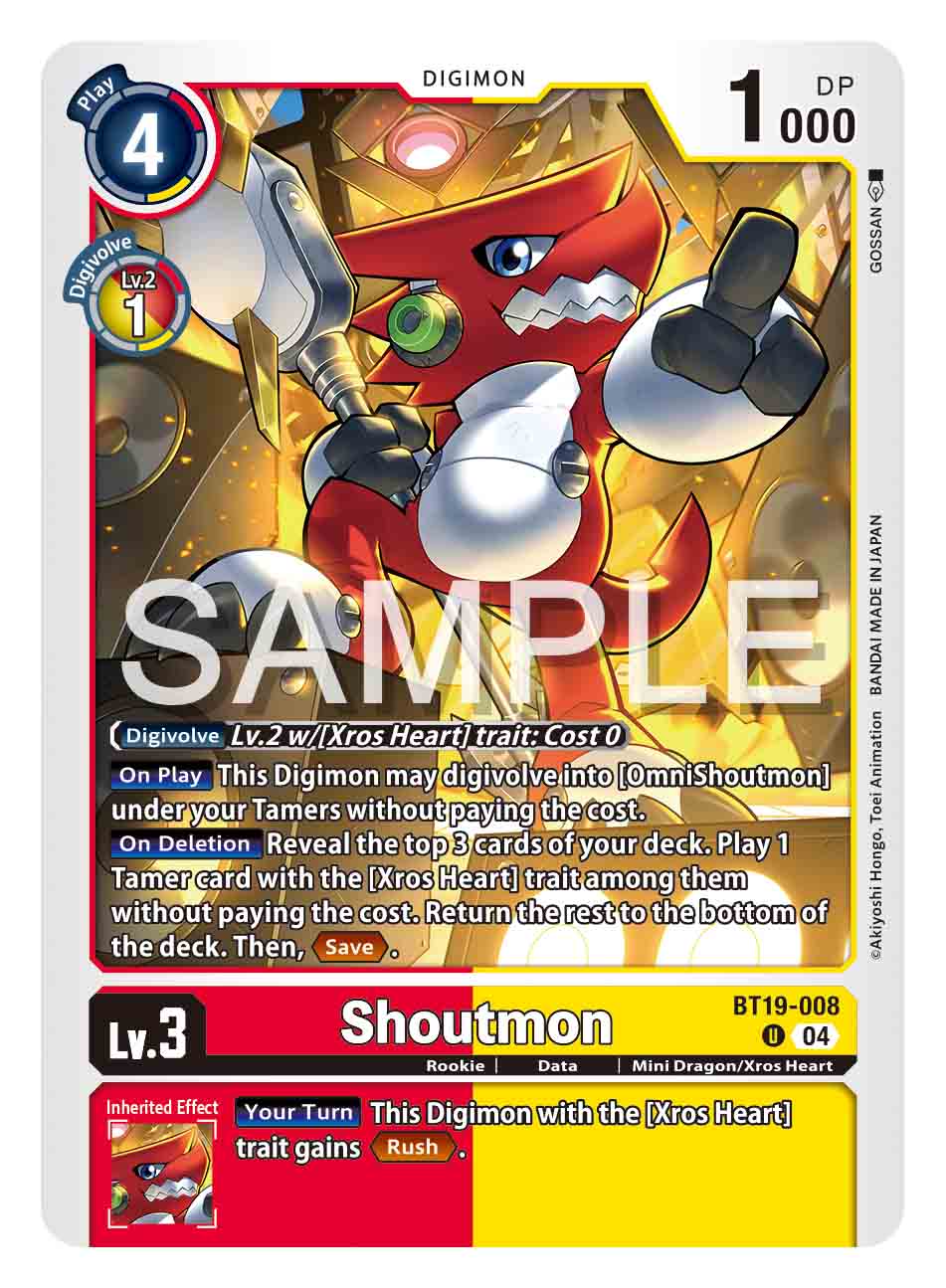 Shoutmon [Bt19-008]