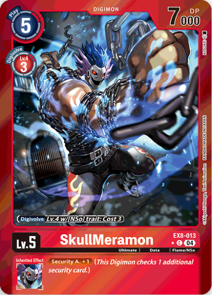 SkullMeramon [EX8-013] - Limited Common