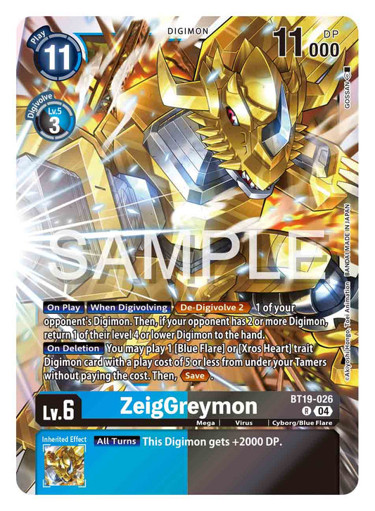 ZeigGreymon Bt19-026]