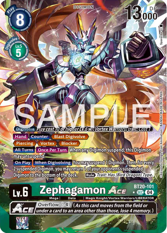 Zephagamon Ace [BT20-102] 1 Star